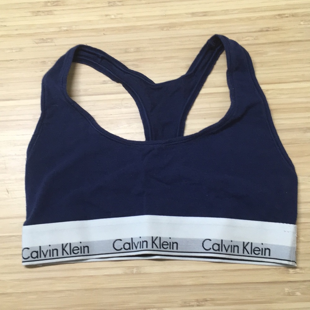 Calvin Klein Modern Navy Bralette Small